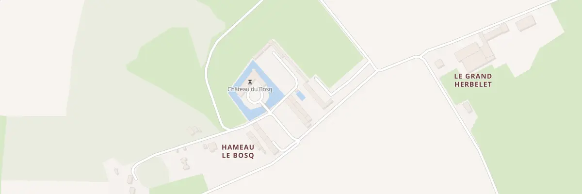 Plan du 2 Ham Le Bosq à Commes