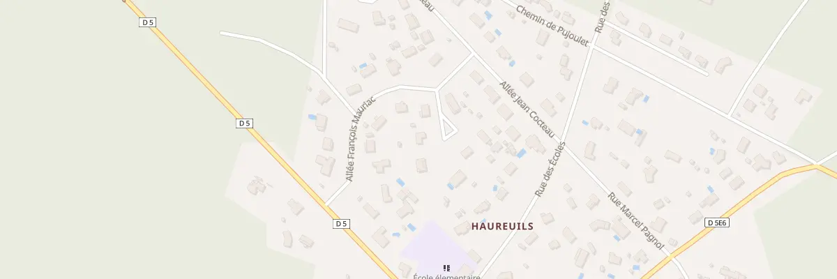 Plan du 3 All Louis Pergaud au Barp