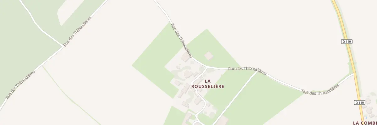 Plan du 1 Rue de la Thibaudiere à Plassay