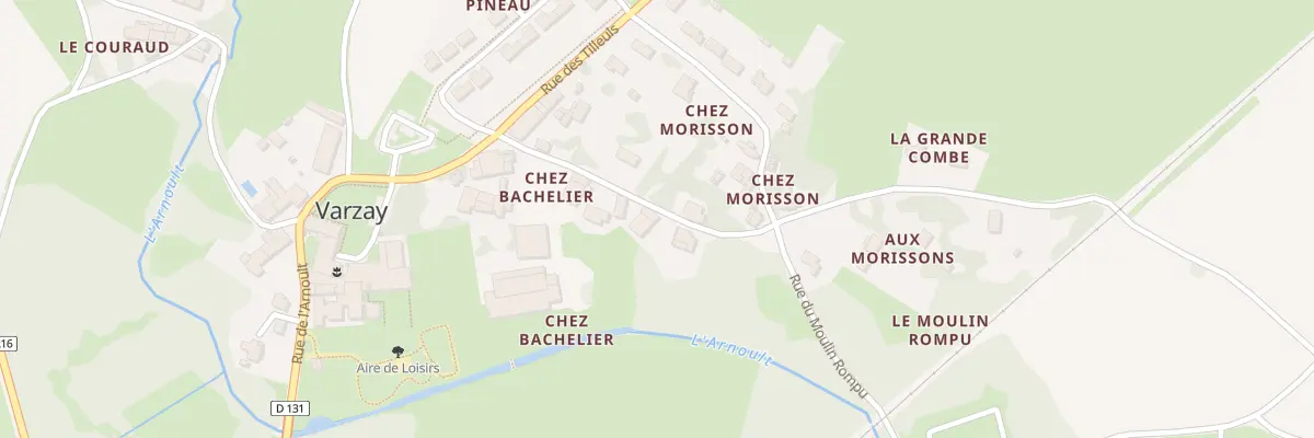 Plan du 5183 Chez Morisson à Varzay