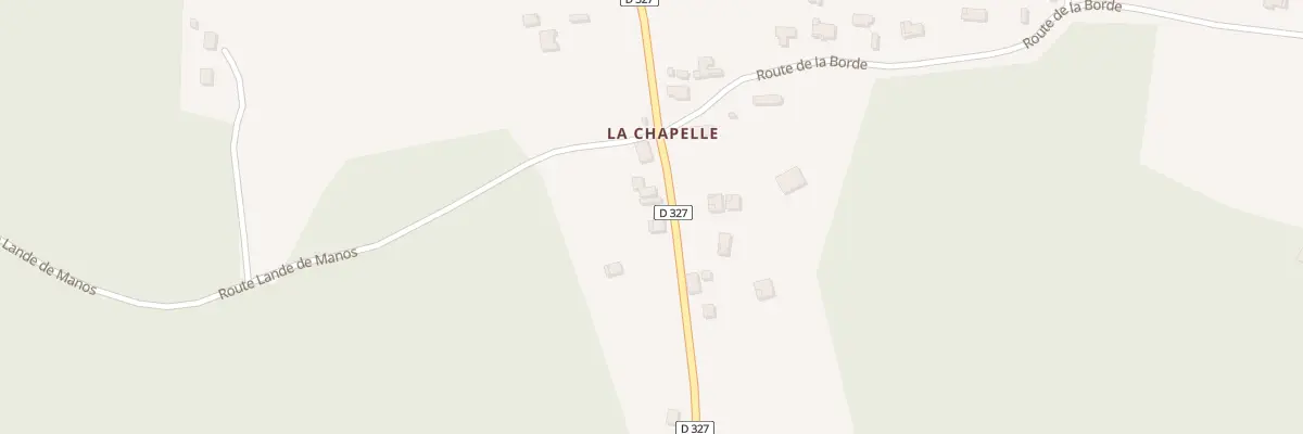Plan du 981 Rte de la Chapelle à Ygos-Saint-Saturnin