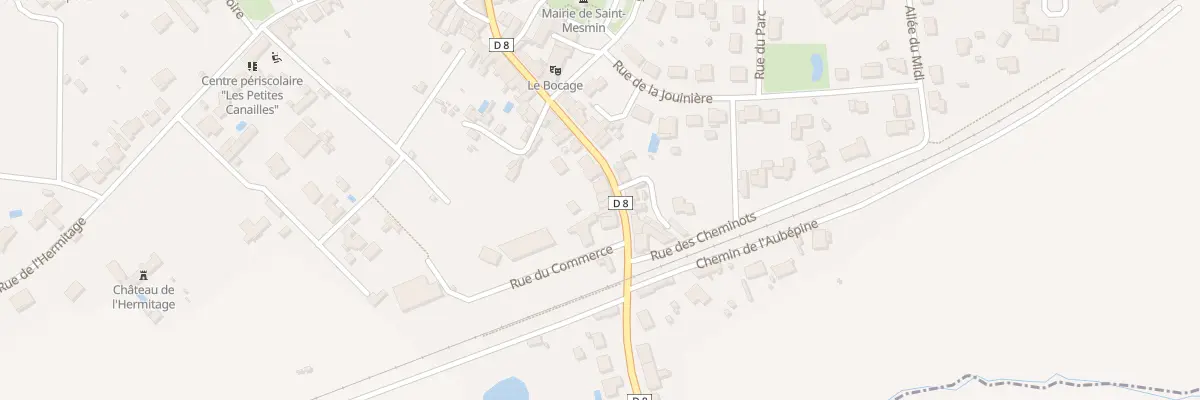 Plan du 58 Rue du commerce à Saint-Mesmin