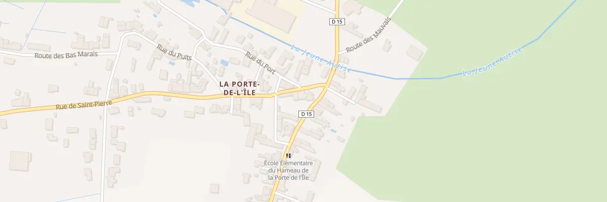 Plan du 1 Rue de saint-pierre à Saint-Pierre-le-Vieux