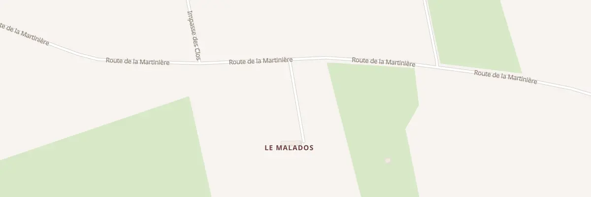 Plan du 2 Rte de la Martiniere - Estry à Valdallière