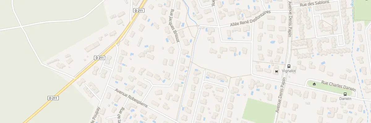 Plan du 15 Rue Jacques Brissot à Saint-Médard-en-Jalles