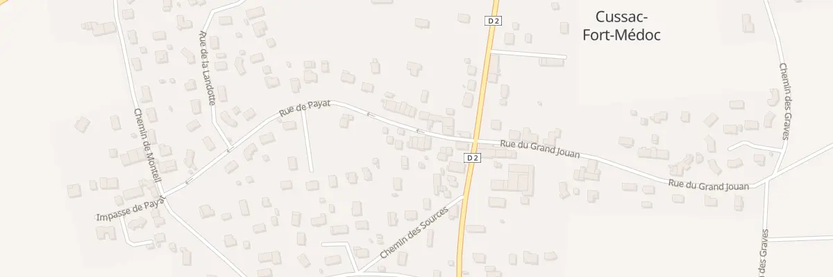 Plan du 8 Rue de Payat à Cussac-Fort-Médoc