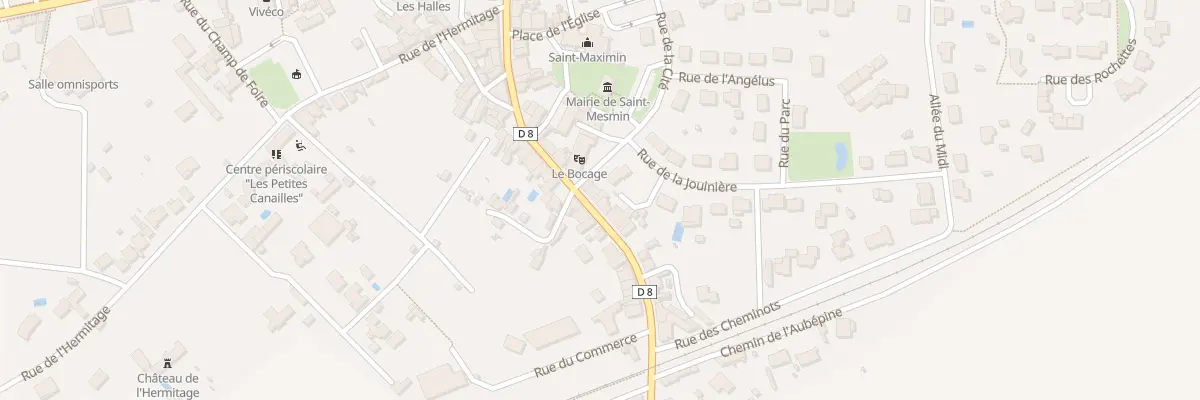 Plan du 39 Rue du commerce à Saint-Mesmin