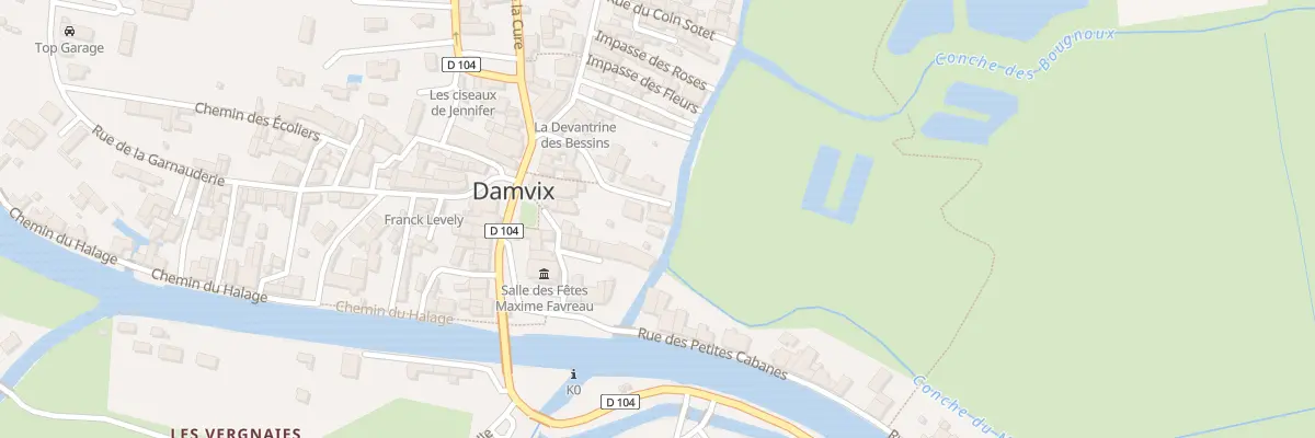 Plan du 18 Imp des Mésanges à Damvix