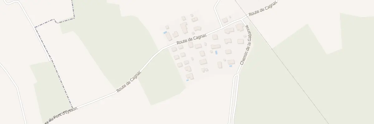 Plan du 37 Rte de Cagnac à Arcins