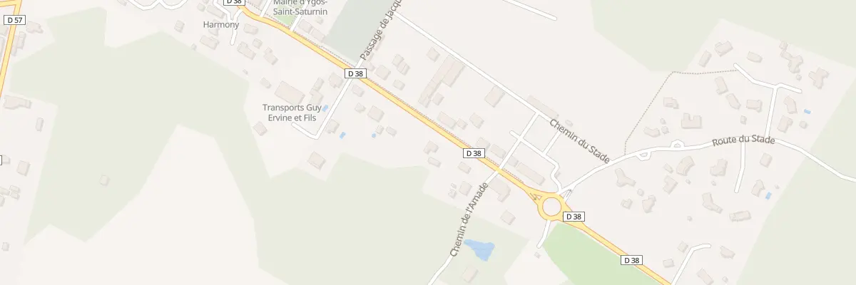 Plan du 484 Av Saint-Saturnin à Ygos-Saint-Saturnin