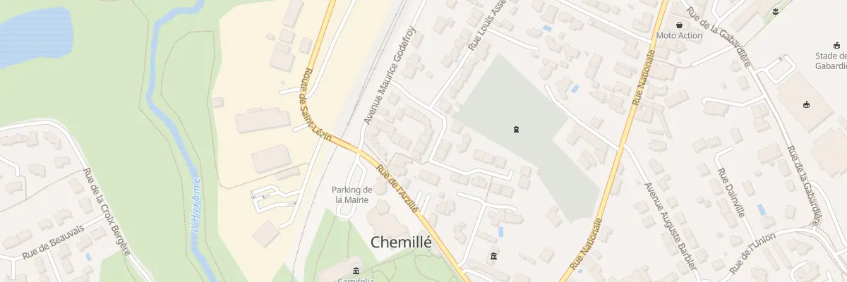 Plan du 10 Rue des Primevères à Chemillé-en-Anjou