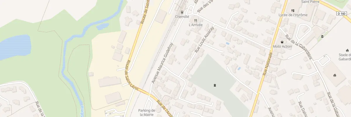Plan du 6 Rue Maurice Godefroy à Chemillé-en-Anjou