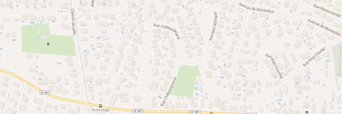 Plan du 22 Rue Chateaubriand à Saint-Médard-en-Jalles
