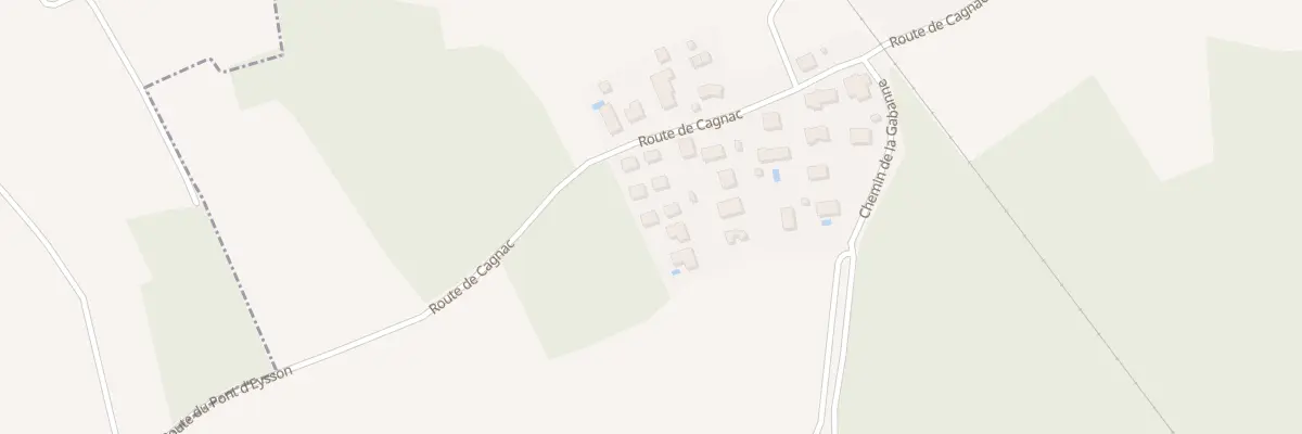 Plan du 37B Rte de Cagnac à Arcins