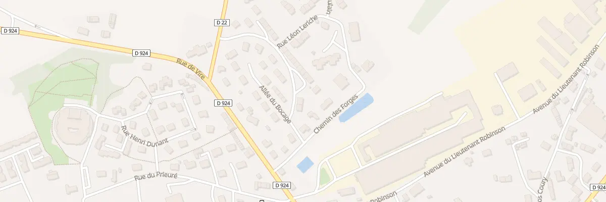 Plan du 4 Rue Abbé Dumaine à Tinchebray-Bocage