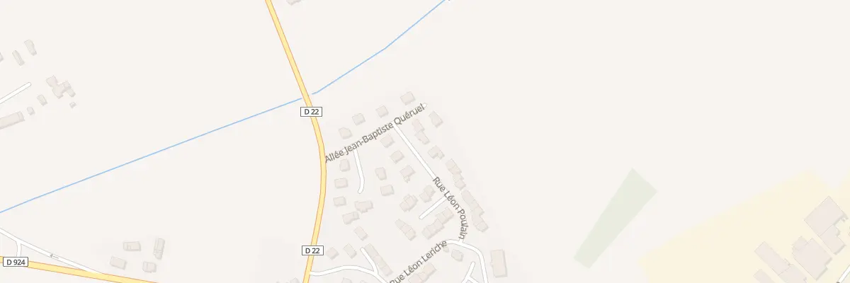 Plan du 24 Rue Léon Poulain à Tinchebray-Bocage