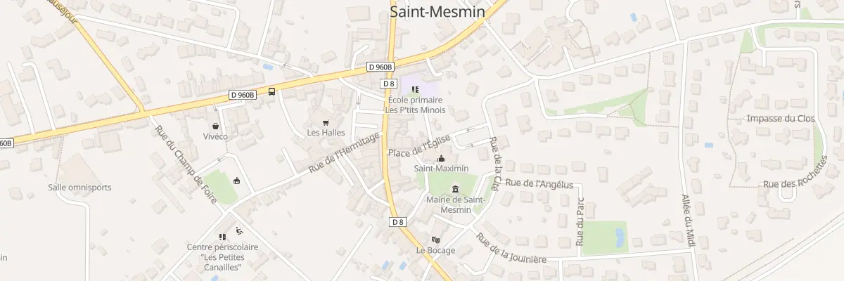 Plan du 7 Pl de l’Eglise à Saint-Denis-du-Payré