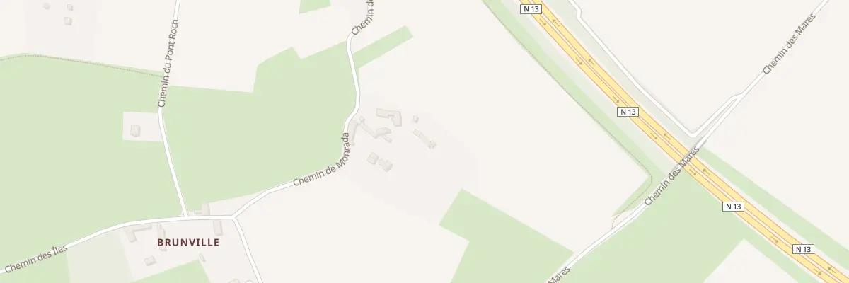 Plan du 5054 Brunville à Saint-Loup-Hors