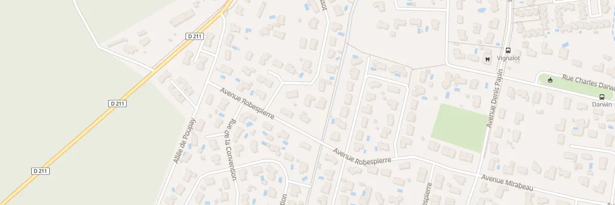 Plan du 5 Rue Jacques Brissot à Saint-Médard-en-Jalles