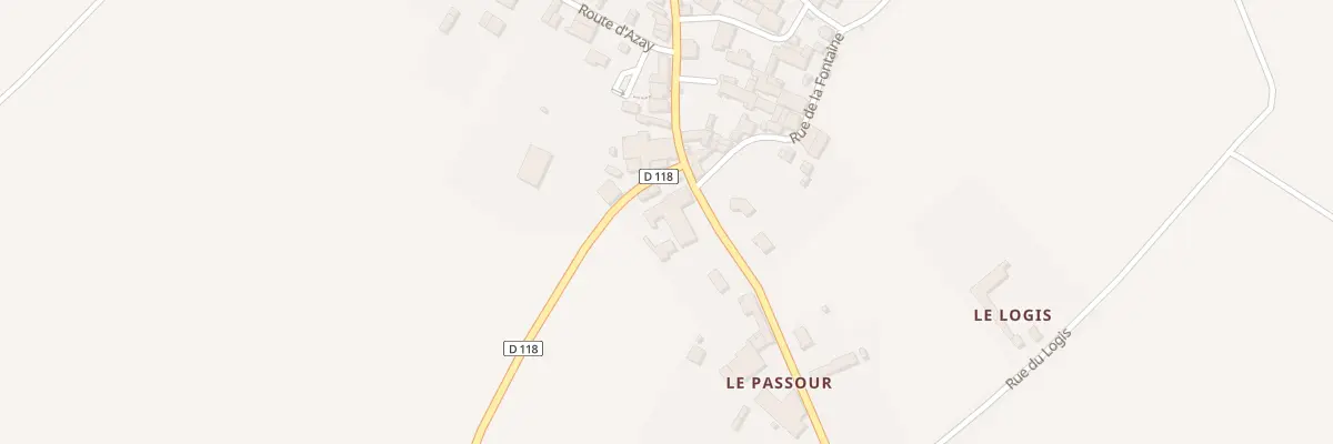 Plan du 38 Rte de Tonnay Boutonne à Saint-Crépin