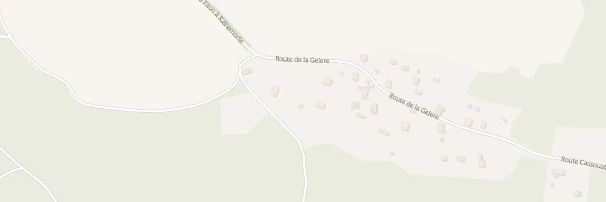Plan du 57 Lagelere à Trensacq