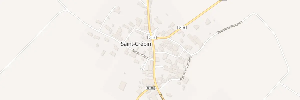 Plan du 22 Rte de Tonnay Boutonne à Saint-Crépin