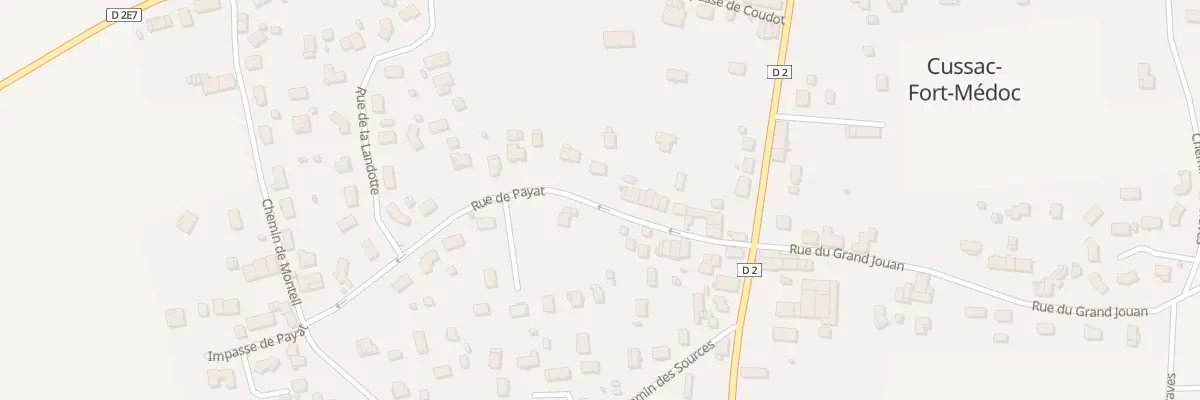 Plan du 11 Rue de Payat à Cussac-Fort-Médoc