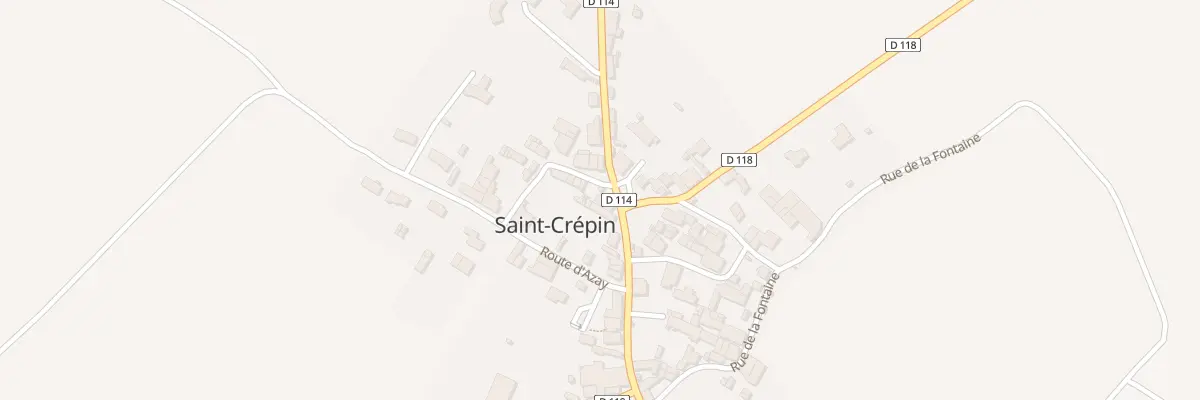 Plan du 16 Rte de Tonnay Boutonne à Saint-Crépin