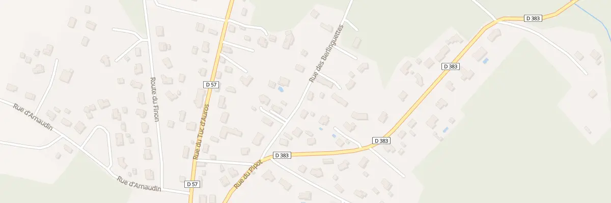 Plan du 112 Rue des Berlinguettes à Ygos-Saint-Saturnin
