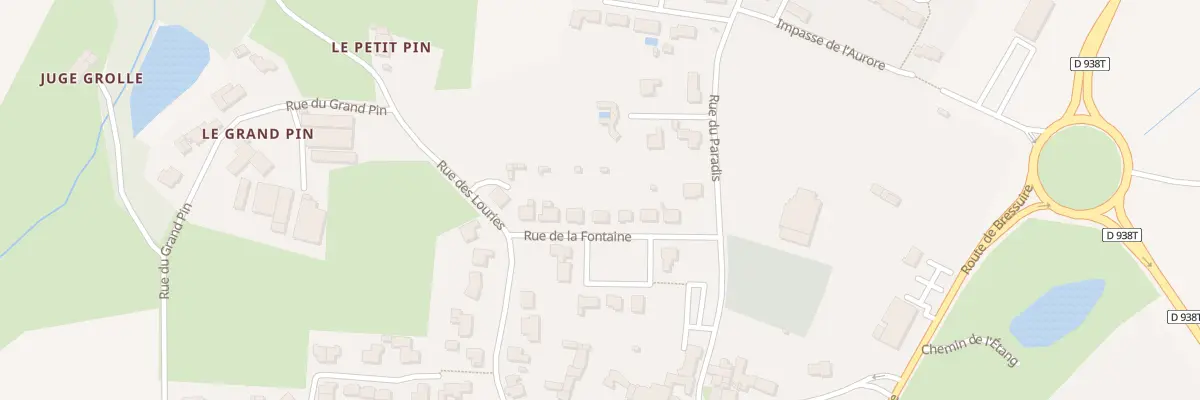 Plan du 10 Rue de la fontaine à Terval