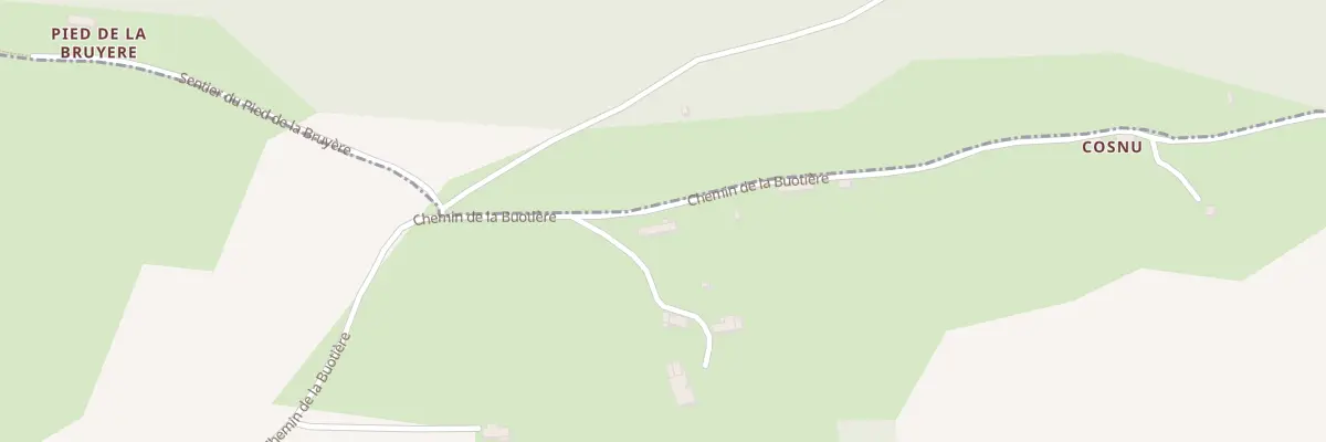 Plan du 8 Imp de la Buotiere - Montchamp à Valdallière