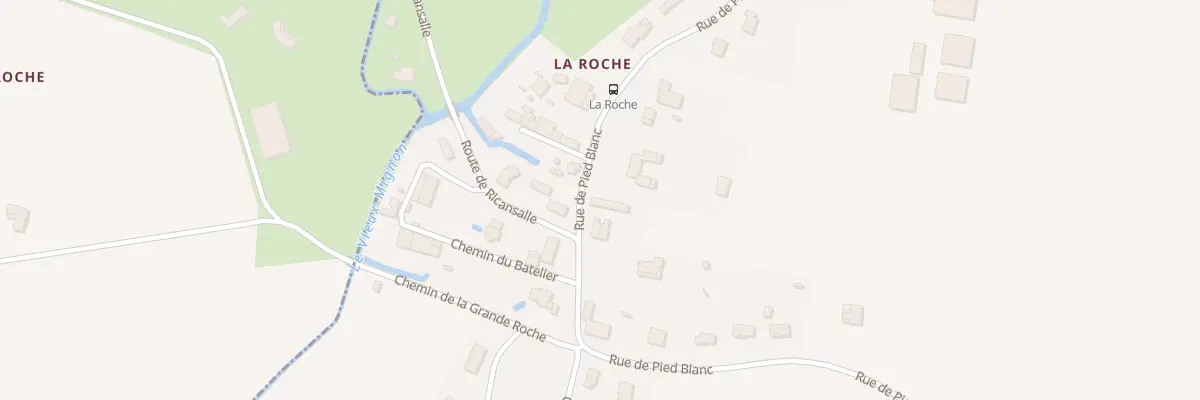 Plan du 61A Rue de Pied Blanc à Saint-Hilaire-la-Palud