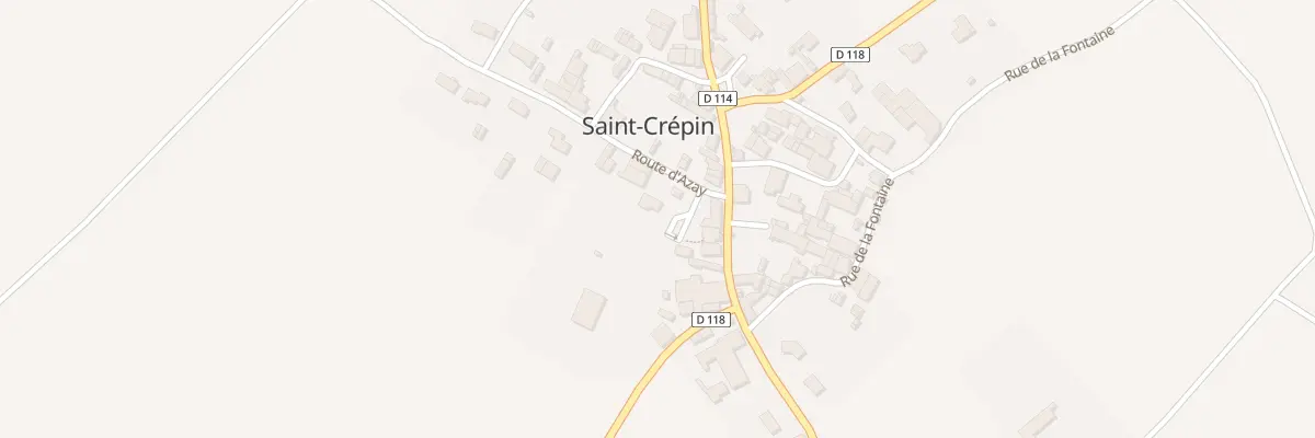 Plan du 1B Rte d’Azay à Saint-Crépin