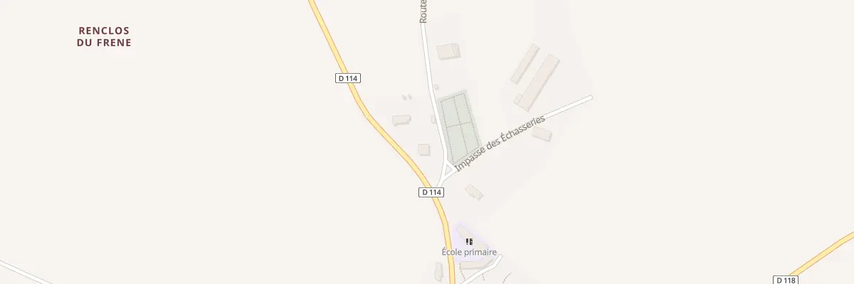 Plan du 1 Rte de Magné à Saint-Crépin