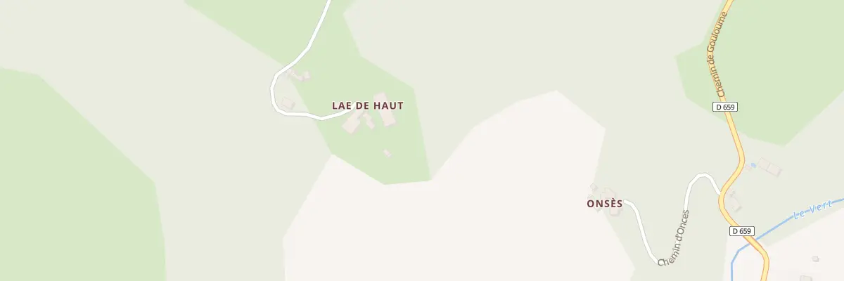 Plan du 5748 Frech à Aramits