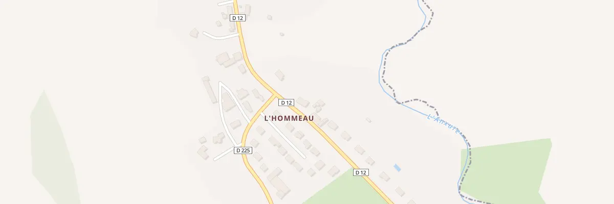 Plan du 1 Res des Huttereaux à Saint-Germain-d’Anxure