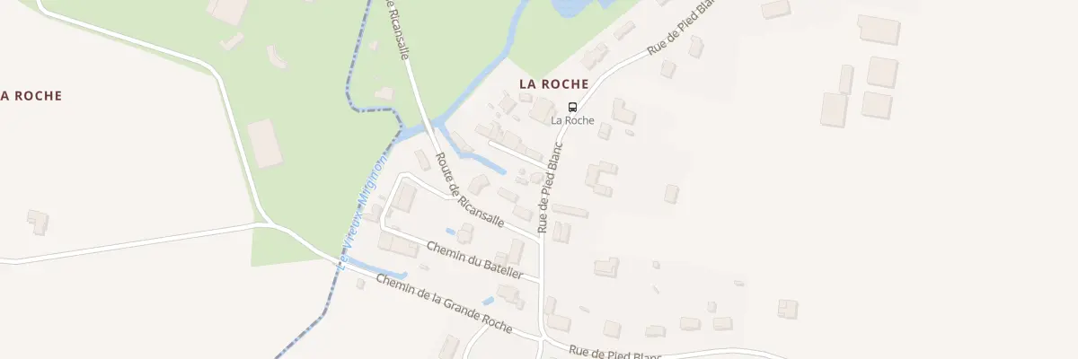 Plan du 58 Rue de Pied Blanc à Saint-Hilaire-la-Palud