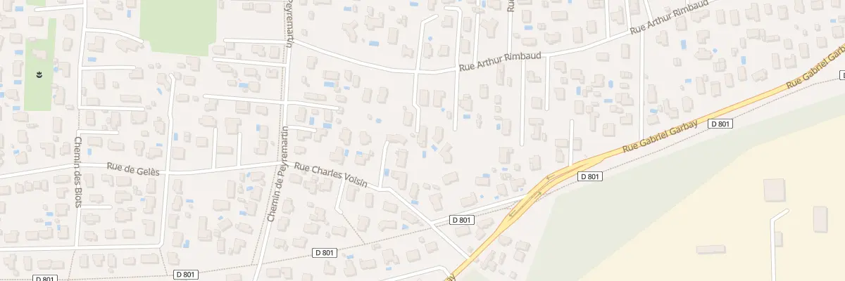 Plan du 60C Rue Arthur Rimbaud à Saint-Médard-en-Jalles
