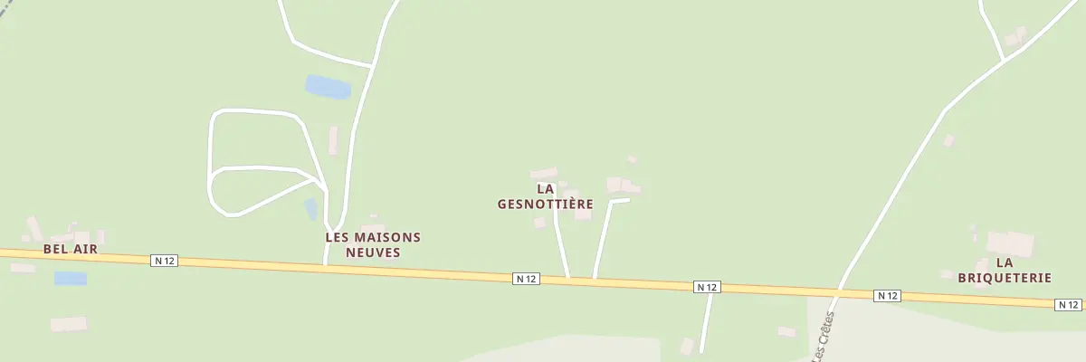 Plan du 6 La Gesnottiere à Saint-Georges-Buttavent