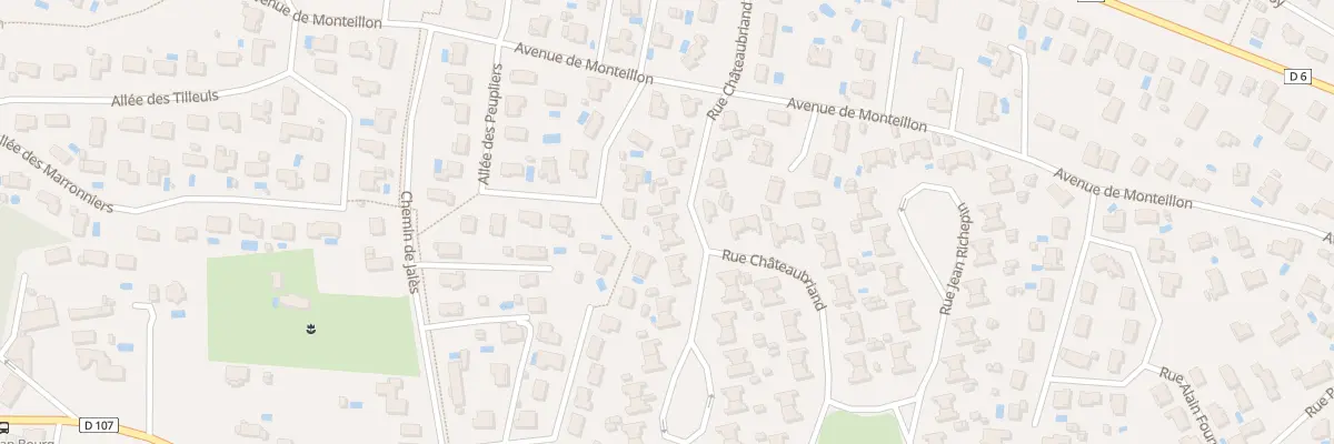 Plan du 36 Rue Chateaubriand à Saint-Médard-en-Jalles