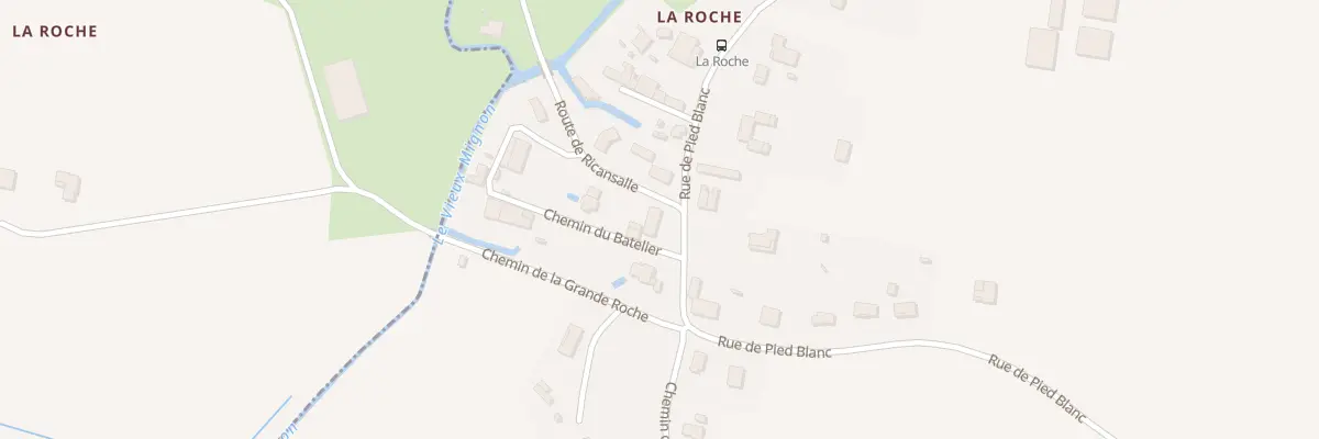 Plan du 66 Rue de Pied Blanc à Saint-Hilaire-la-Palud