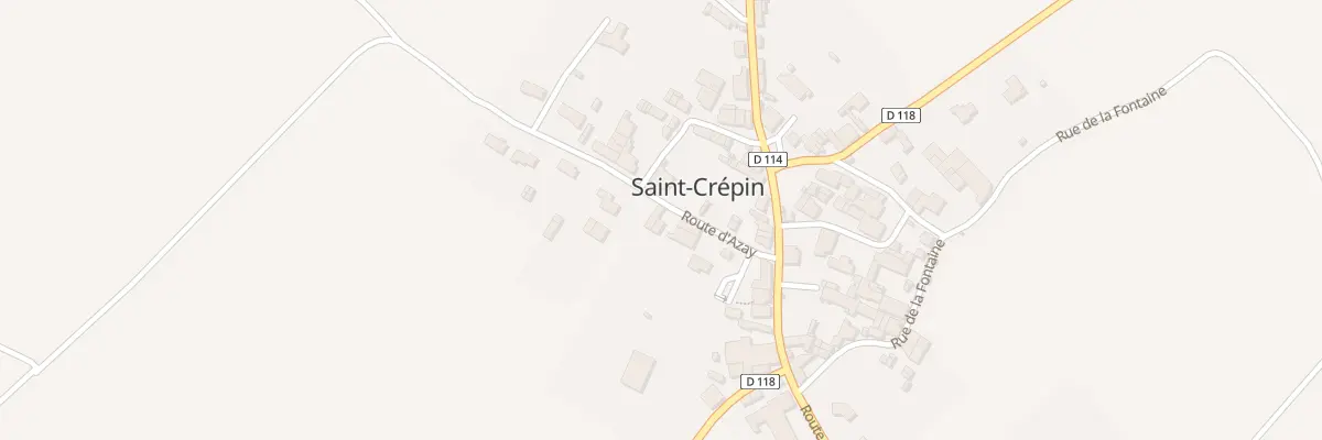 Plan du 5 Rte d’Azay à Saint-Crépin