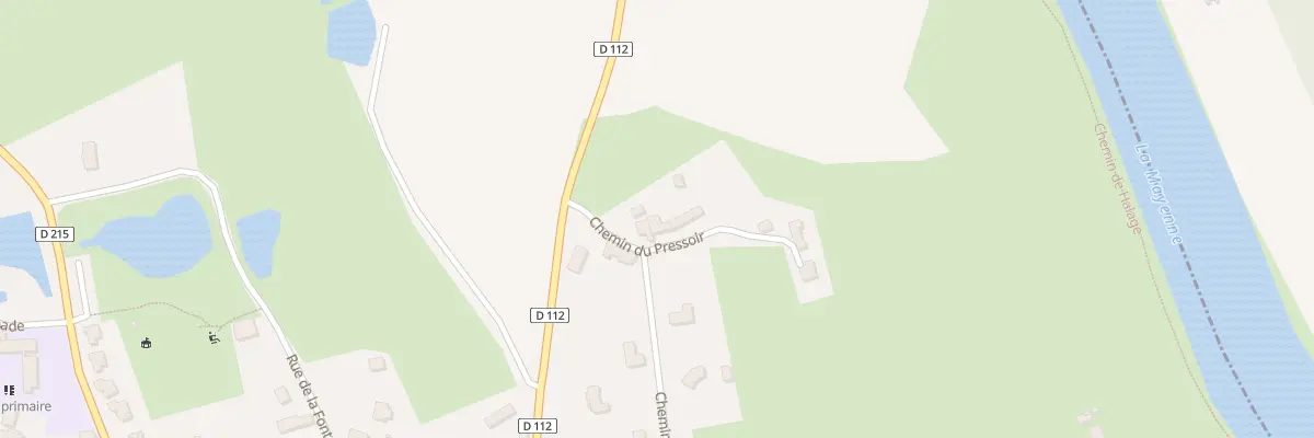 Plan du 3 Le Pressoir à Houssay
