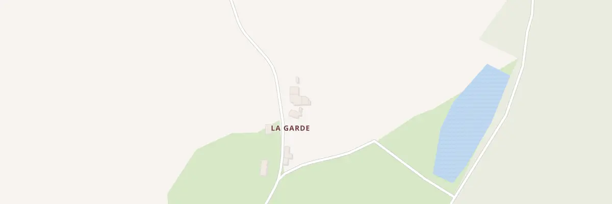 Plan du 5325 La Garde à Vouvant