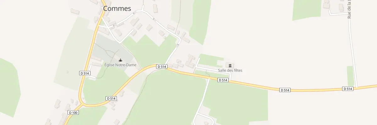 Plan du 9 Rte d’Arromanches à Commes