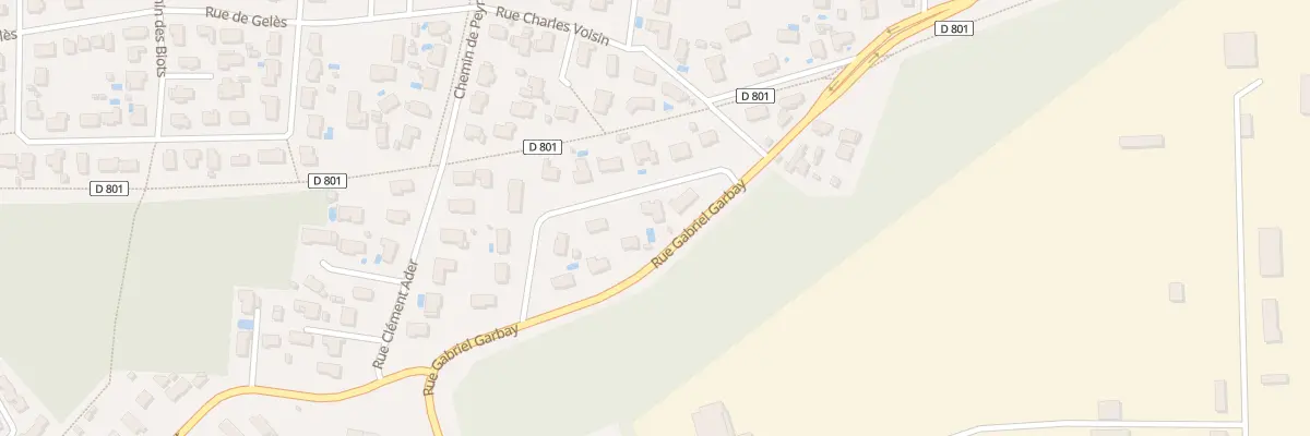 Plan du 2B Rue Charles Nungesser à Saint-Médard-en-Jalles