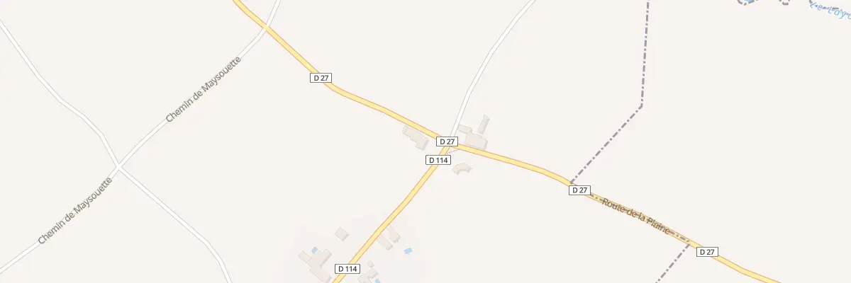 Plan du 2 Rue d’Orognen à Dognen