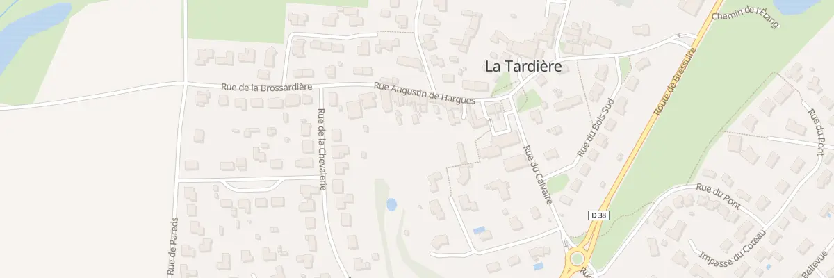 Plan du 19 Rue augustin de hargues à Terval