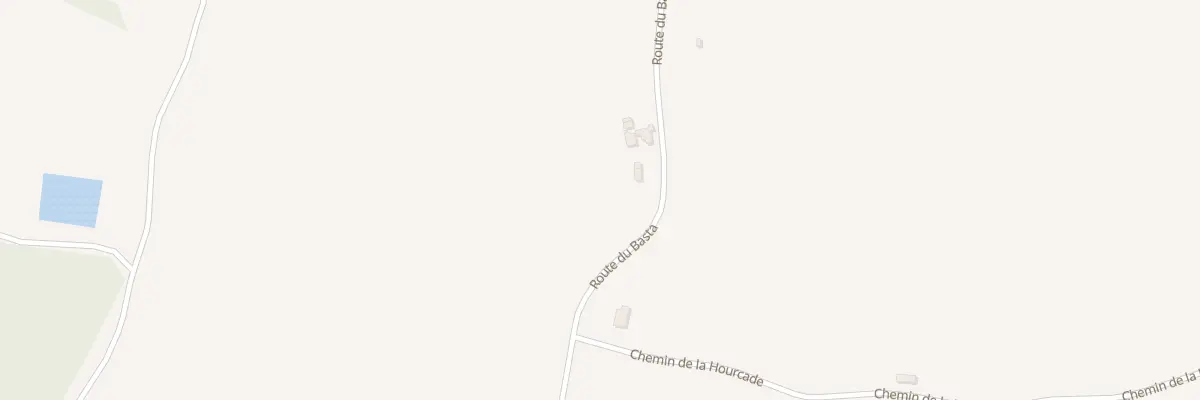 Plan du 560 Rte du Basta à Gaujacq