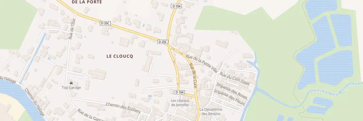 Plan du 22 Rue du cloucq à Damvix